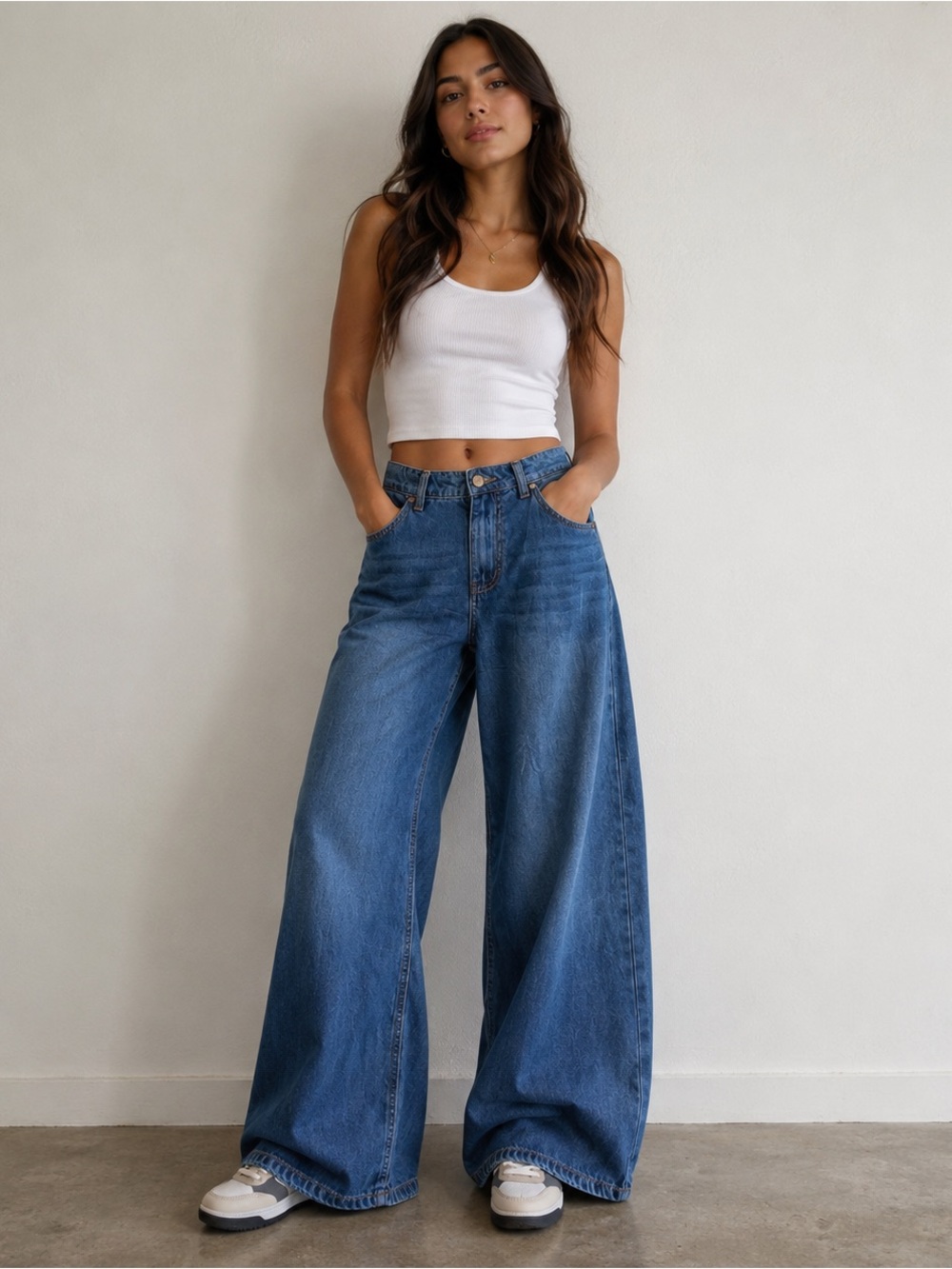 Oat New York Wide-Leg High-Rise Jeans